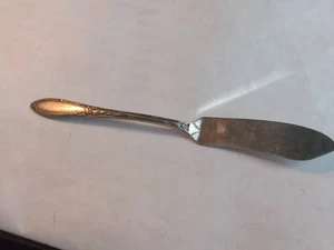 Cuchillo de mantequilla maestro de plata esterlina virginiana Oneida - sin mono plata de 1,04 onzas - Imagen 1 de 8
