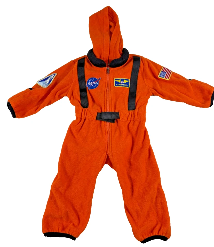Disfraz de astronauta comandante de la NASA infantil mono polar con capucha 6-12 meses Foto 1 de 4