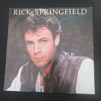 RICK SPRINGFIELD- LIVING IN OZ- VINYL LP PL 84660 GERMANY EX VINYL  - Image 1 of 4