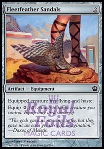 Fleetfeather Sandals 2x FOIL THS MTG Theros Common MINT artifact - Picture 1 of 1