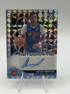 24-25 Mosaic Ausar Thompson Silver Autograph  - Image 1 of 2