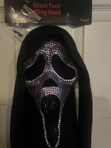 Ghost Face PURPLE Bling Mask   - Picture 1 of 3
