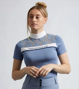 Premier Equine Campani Ladies Short Sleeve Riding Top - Picture 1 of 6