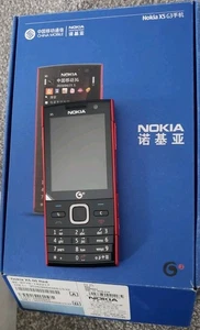 Nuevo Nokia X5-00 (Desbloqueado) Teléfono Móvil 3g Rojo Raro - Imagen 1 de 9