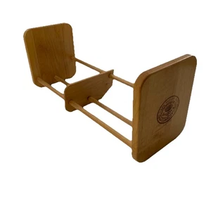 Napa Valley Box Company Wood 42 CD DVD VHS Book Storage Holder Rack Adjustable - Picture 1 of 5