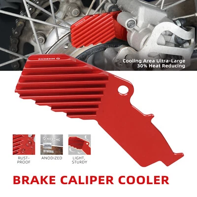 NICECNC Rear Brake Caliper Cooler Heat Sink For Honda XR650L XR 650L 1993-2025 - Image 1 of 4