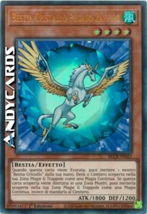 SAPHIR PEGASUS KRISTALL BEAST • Ultra R • BLCR IT053 • 1Ed • Yugioh! ANDYCARDS - Bild 1 von 1