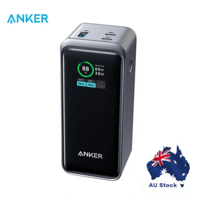 Anker Prime Power Bank, 20,000mAh Portable Charger with 200W Output for Macbook - image 1 of 4
