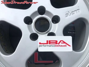 JBA PERFORMANCE EXHAUST DECAL STICKER FORD SALEEN MUSTANG SHELBY COBRA SVT GT - Picture 1 of 2