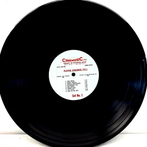 Cinemusic 218 Jack Shaindlin Playful Children/Fanfares Vinyl Library Music - Imagen 1 de 2
