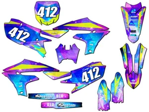 2018-2022 fits CYCRA POWERFLOW YZ 450 F SPACE KADET Galaxy Senge Graphics Kit... - Picture 1 of 10