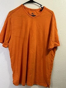 T-shirt Tommy Bahama uomo taglia grande manica corta arancione - Foto 1 di 4