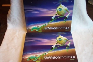 EnVision Math 2016 Common Core Books Student Edition Kindergarten Vol 1&2 NEW - Picture 1 of 5