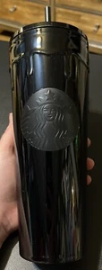 NUEVO vaso Starbucks Black Slime Drip Halloween 2024 24 OZ ¡Venti! Difícil de encontrar! - Imagen 1 de 11