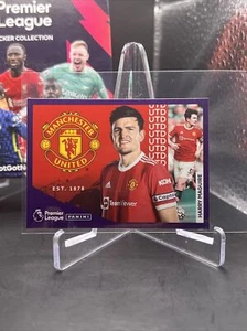 Panini Premier League 2022 Sticker Purple Border Harry Maguire Man U #15 NM+ - Picture 1 of 2