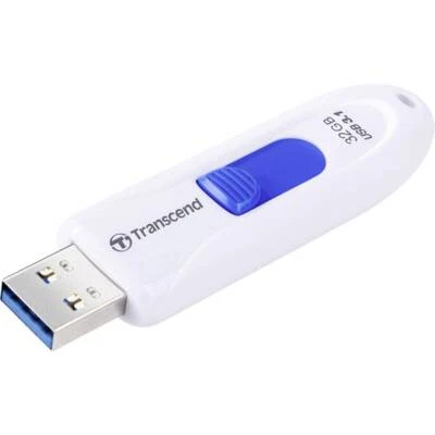 Transcend JetFlash® 790 Chiavetta USB 32 GB Bianco, Blu TS32GJF790W USB-C® (USB - Immagine 1 di 4