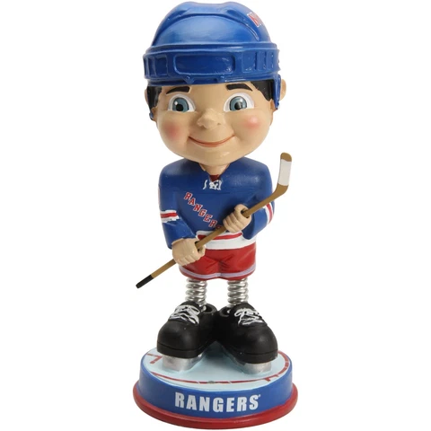 New York Rangers Springy legs Bobblehead NHL Cover