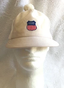 De colección Union Pacific Railroad UP Corto Bill Trucker Sombrero Pom Pom Top Snapback - Imagen 1 de 5