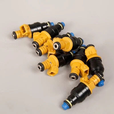 8x Injetores de Combustível Bosch 4 Furos para 1993-2003 Ford F150 F250 4.6 5.0 5.4 5.8L - Imagem 1 de 4