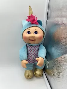 Cabbage Patch Kids Cuties Puppe blaues Einhorn - Bild 1 von 9