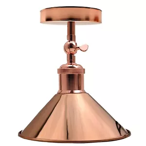 Retro Deckenlampe Vintage-Leuchte Pendelleuchte Hängelampe Industrie Design 240V - Bild 1 von 20