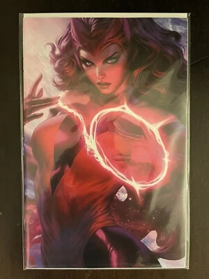 X-Men #4 Facsimile 1st Scarlet Witch Lau Artgerm Virgin Variant MegaCon LTD 800 - Image 1 of 3