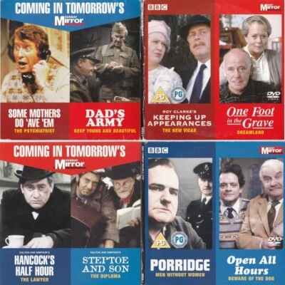 BBC COMEDY DOUBLE DVD Week 1 & Week 2 ( DAILY MIRROR Newspaper 4 DVD Set ) - Bild 1 von 4