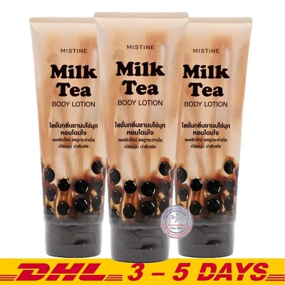 Mistine Loción Corporal Leche Té Loción Corporal 200 ml x 3 Foto 1 de 4