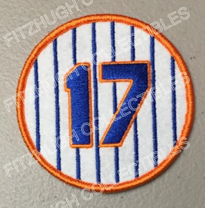 KEITH HERNANDEZ NEW YORK METS RETIRED 1986 JERSEY NUMBER 17 PATCH - Picture 1 of 1
