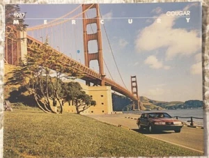 1987 MERCURY COUGAR BROCHURE----INCLUDING COUGAR XR7 - Picture 1 of 4