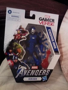HASBRO~MARVEL AVENGERS~GAMER VERSE~IRON MAN~ATMOSPHERE ARMOR~2020 NIP 6" ACT FIG - Picture 1 of 3