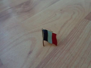 Vintage Francia Francese Country Bandiera Smalto Spilla Badge - Foto 1 di 2
