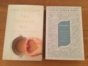 2 Ann Voskamp Self Help Books. Waymaker Paperback and The Broken Way Hardcover. - Picture 1 of 16