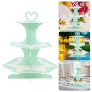 Tiered Dessert Tray Stand Convenient Cake Stand Cupcake Tier Stand Party Cake - Bild 1 von 12