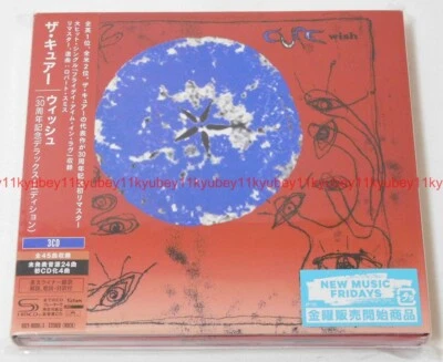 New The Cure Wish 30th Anniversary Deluxe Edition 3 SHM CD Japan UICY-16091 - Image 1 of 4