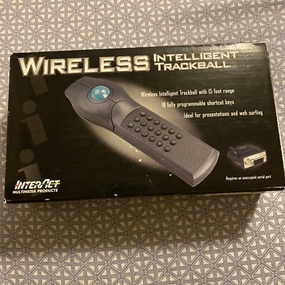 Vintage Wireless Intelligent Trackball Programmable Remote InterAct SV-2020 *NEW - Image 1 of 4