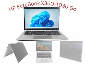 HP EliteBookX360-1030G4 13.3 in Intel i5 8Gen Ram 8GB Storage 256GB SSD - Picture 1 of 10
