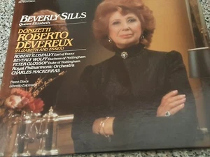 Donizetti-Beverly Sills-ROBERTO DEVEREUX-EMI Angel Voices BOX SET 3LPS+Libretto - Picture 1 of 12