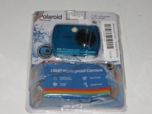 b4 POLAROID Waterproof 18MP Digital Portable Handheld Action Camera - Teal - Picture 1 of 3