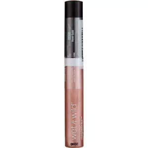 4 Pack Wet n Wild MegaSlicks Lip Gloss, Rose Gold 555B, 0.19 oz - Picture 1 of 5
