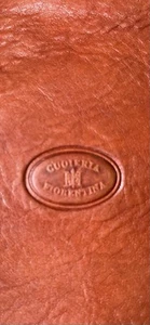 Cuoieria Fiorentina Vintage Italian Leather Crossbody Straps Unique Soft Purse - Picture 1 of 6