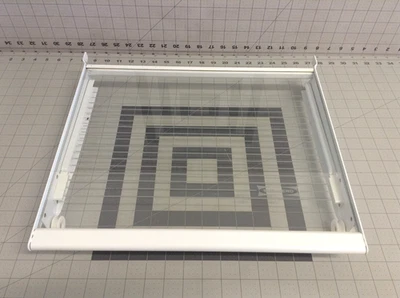 Sub-Zero Refrigerator Glass Shelf w/Rollers 4180810 7005828 - Image 1 of 4