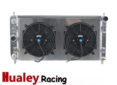 Radiador + cubierta + ventilador para Chevrolet Malibu 2004-10 05-10 Pontiac G6 Saturn Aura Foto 1 de 4