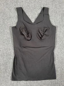 Sujetador sin mangas Evelyn Bobbie Defy para mujer grande negro sin costuras suavizante cami moldeador - Imagen 1 de 13
