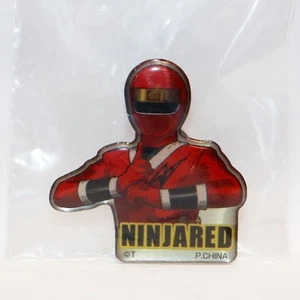POWER RANGERS Super Sentai Pins Collection Ninja Red Kakuranger Badge 2017 - Picture 1 of 4