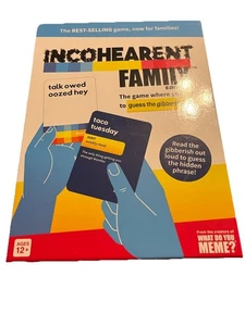 Incohearent Family Edition by What Do You Meme? Family Party Game Used Complete - Picture 1 of 5