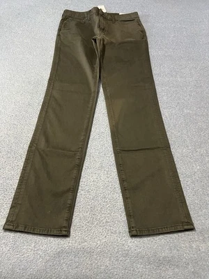 American Eagle Pants Men 30x34 Green Soft Twill Slim Flex Comfort Minimal - Image 1 of 4