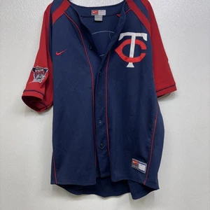 Minnesota Twins Trikot Herren XL Johan Santana 57 Nike Team Gebraucht #l1a - Bild 1 von 6