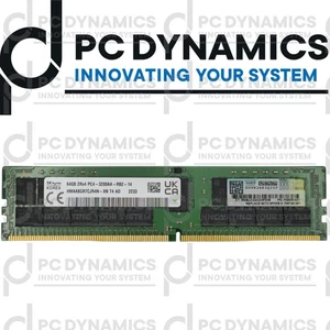 Hynix 64GB DDR4 3200MHz ECC REG HMAA8GR7CJR4N-XN RDIMM Server Workstation RAM - Photo 1/3