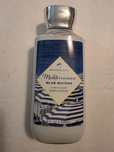 Bath & Body Works Mediterran Blue Waters NÄHRENDE KÖRPERLOTION 8 FLÜSSIGE OZ NEU - Bild 1 von 2
